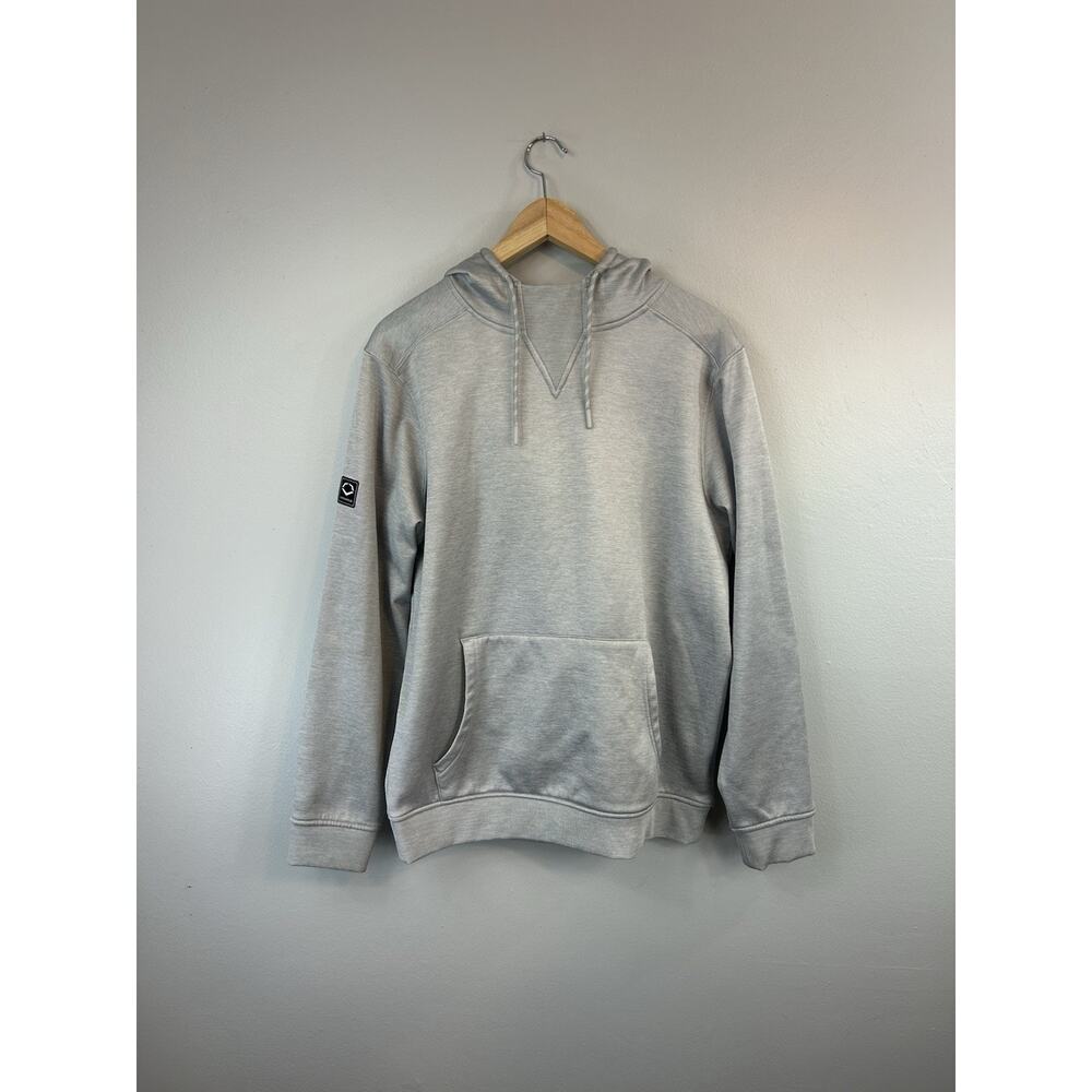 Evo Shield Hoodie 365 Fleece Jacket Mens Size S Heather Grey